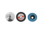 75mm Diameter 10mm Bore Grinding Disc Multifunction Electric Angle Grinder Attachment 3 Optional