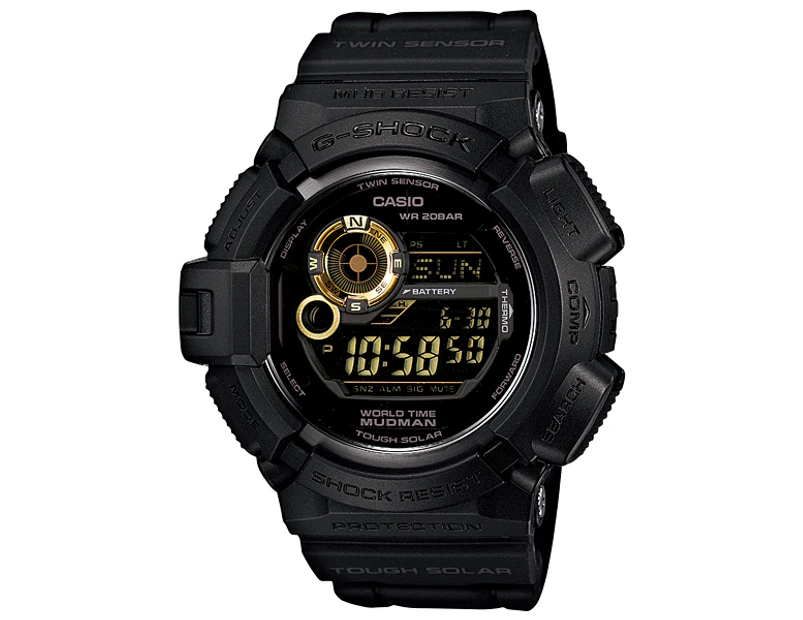 G-Shock Mudman Tough Solar G9300GB-1 Mens Watch