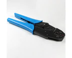 Cable Wire Ratcheting Terminal Connector Plier Crimper Tool Kit w/ Case