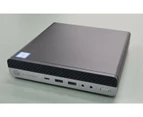 Hp Elitedesk 800 G3 Mini Pc I5 Quad Core 8gb 256gb Ssd Wifi - Refurbished Grade A