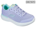Skechers Girls' Go Run 400 V2 Basic Edge Sneakers - Lavender Multi