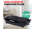 NORFLEX Vibration Platform Body Shaper Exercise Machine Plate Fitness Massage A9 - Black