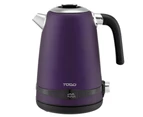 TODO 1.7L Stainless Steel Cordless Kettle Keep Warm Electric Led Water Jug - Purple