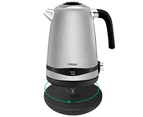 TODO 1.7L Stainless Steel Cordless Kettle Keep Warm Electric Led Water Jug - Silver