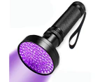 100 LED UV Torch Light Flashlight Lamp Ultraviolet Blacklight Aluminum