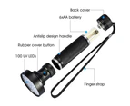 100 LED UV Torch Light Flashlight Lamp Ultraviolet Blacklight Aluminum