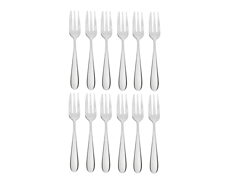 Stanley Rogers Albany 12pcs Dessert Cutlery Set Cake Fork Stainless Steel
