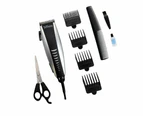 Tiffany Personal Hair Clipper Kit Groomer Kit w/ Comb Stainless Steel Blade
