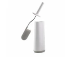 Joseph Joseph Flex Smart Toilet Brush w/ Holder White & Grey Hygienic Neat