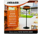 Heller Electric Heater Freestanding Portable Indoor/Outdoor Patio 2000W