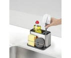 JOSEPH JOSEPH Surface Stainless Steel Caddy Sink Organiser Brush Compartment