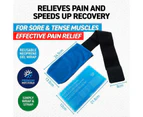 Small Gel Wrap Hot/Cold Microwaveable Ice Pack with Wrap Pain Relief