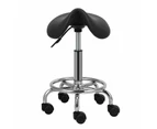 Salon Barber Stool Swivel Chair Massage Barber Hairdressing Hydraulic Lift Black