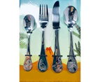 Stanley Rogers Children's Cutlery 4 Piece Set Dinosaurs Stainless Steel Gift Box