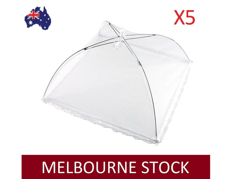 5X Collapsible Mesh Food Covers Insect Net