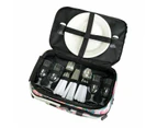 Picnic Basket For 4 Person Sachi Insulated Outdoor Cooler Storage Tote - Protea