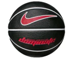 Nike Dominate Size 7 Outdoor Basketball - Black/Red/White