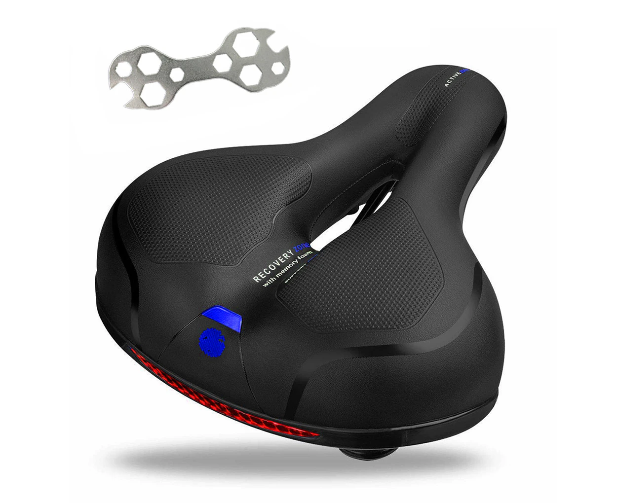 Mountain MTB Bike Seat Bicycle Saddle Sporty Cycling Comfort Pad