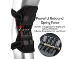 2PCS Power Spring Knee Pads brace Leg Support Rebound Lift Stabilizer Joint