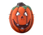 Smiling Orange Pumpkin Foam Halloween Costume Mask