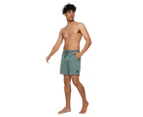 Hurley Men's 17" Pigment Dyed Volley Shorts - Sage Green