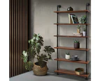 Artiss Floating DIY Pipe Shelf 6 Tiers - IRA