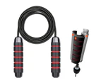 Advwin Jump Rope No-knot Skipping Rope with 15cm Memory Foam Handle Suitable for Workout Fitness Home Gym Office