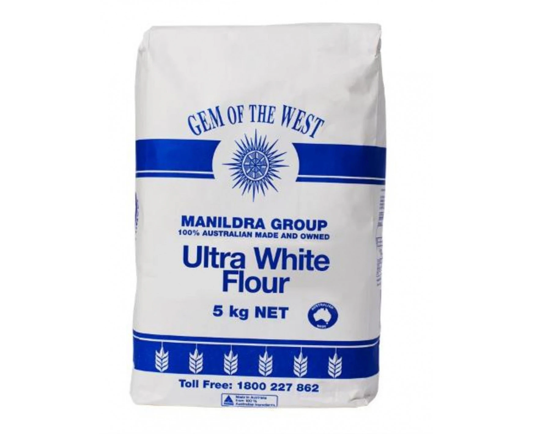 Gem Of The West Flour Ultra White 5kg x 1