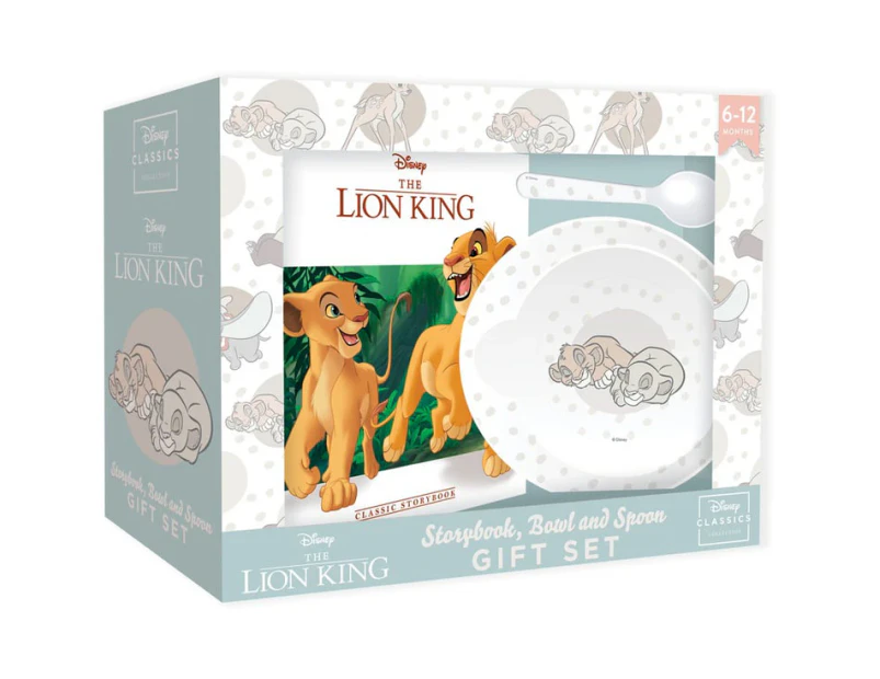 Disney Classics: The Lion King: Storybook, Bowl & Spoon Set