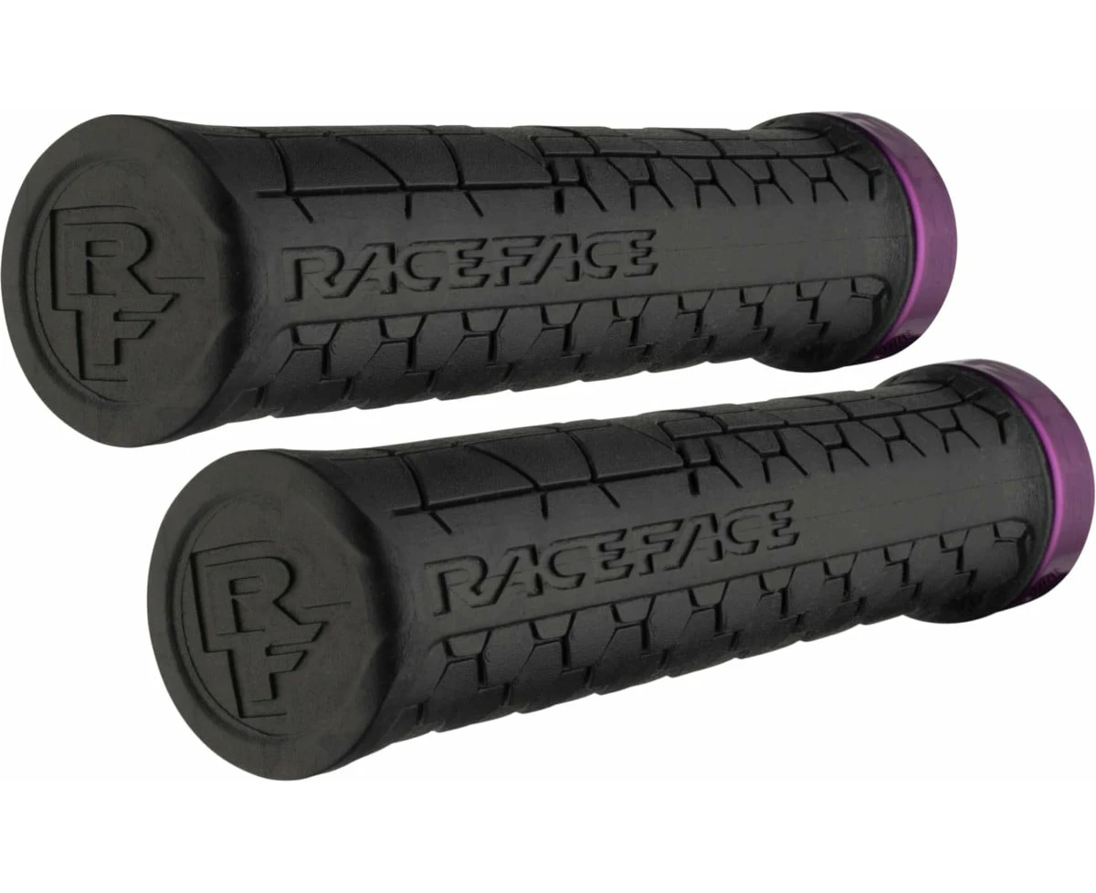 Race Face Getta Grip 33mm MTB Grips - Black/Purple