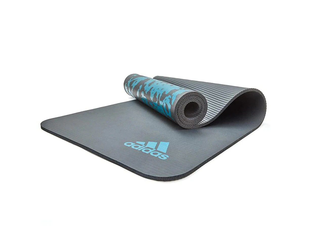 Adidas 10mm Tie-Dye Yoga Mat - Blue