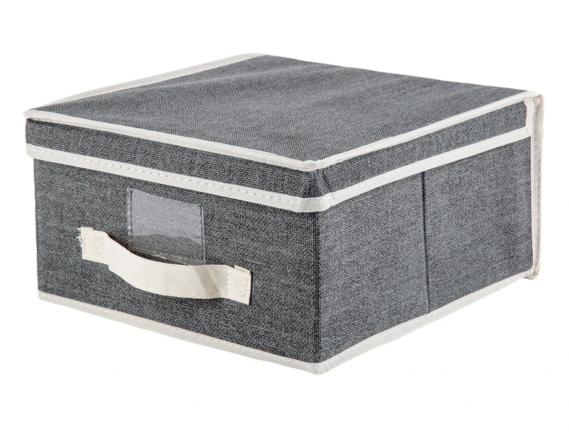 Collapsible Storage Box - Grey