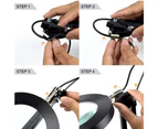 Magnifying Clip On LED Eye Protection Desk Lamp