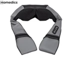 HoMedics Cordless Shiatsu Neck & Shoulder Massager - Black/Grey NMS-675H-AU
