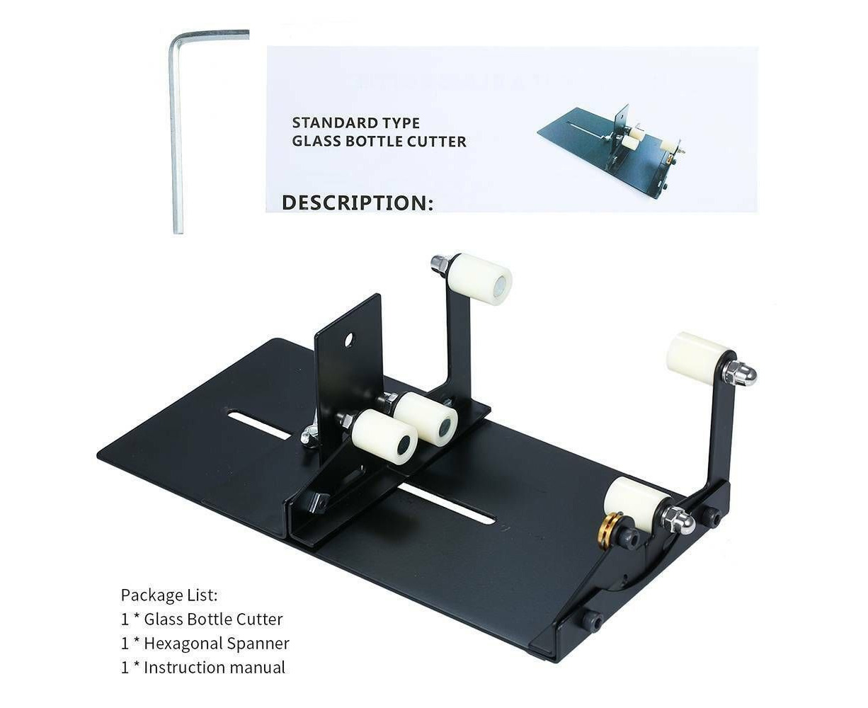 DIY Glass Bottle Cutter Adjustable Sizes Metal Glassbottle Cut