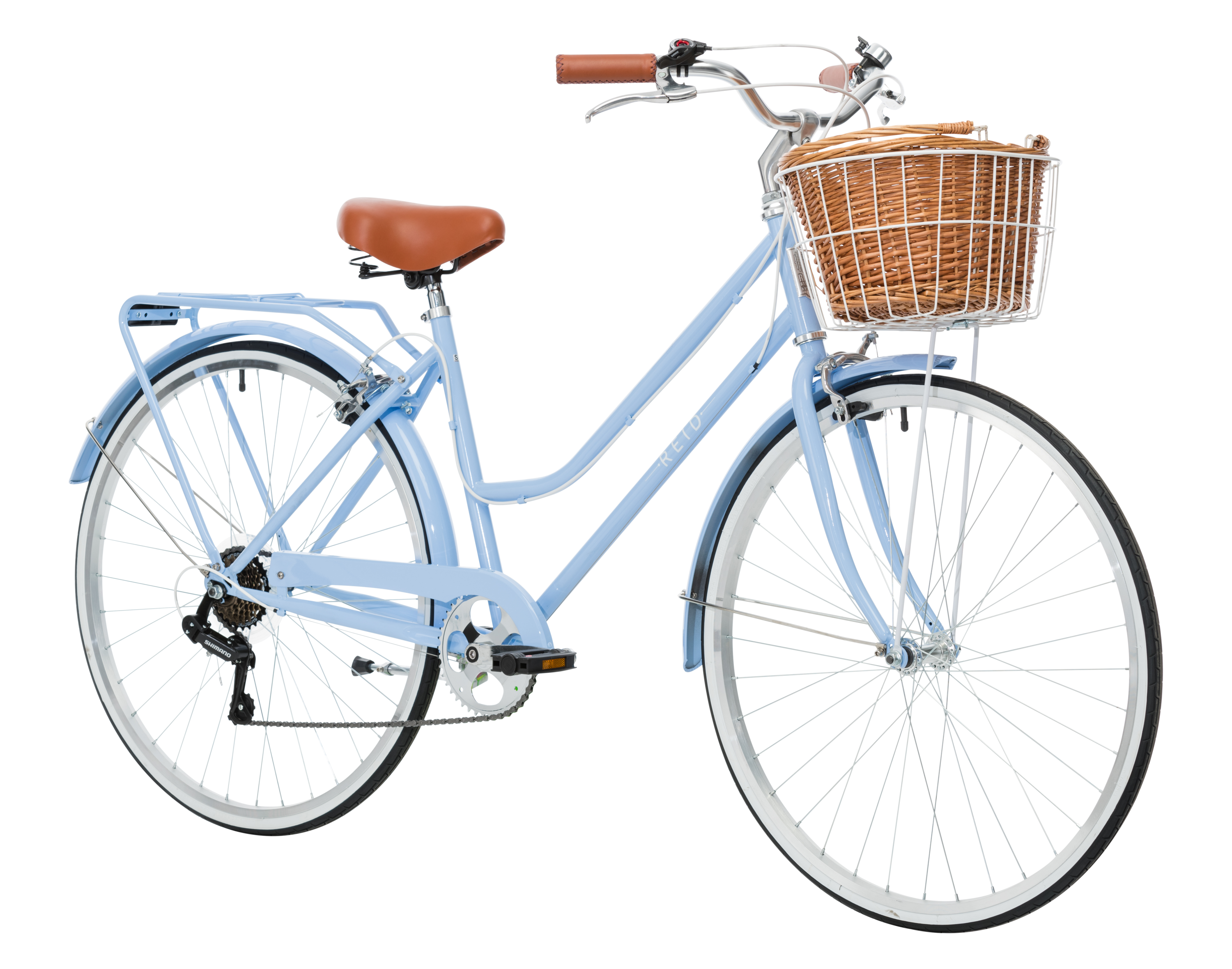 Baby blue discount bike with basket