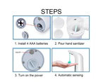 Smart Inductio Automatic Liquid Soap Dispenser - White