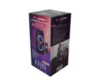SingMasters Party Box P80 Bluetooth Karaoke Machine Speaker,Portable,Rechargeable,2 Premium UHF Wireless mics,Party Lights,Karaoke Recording