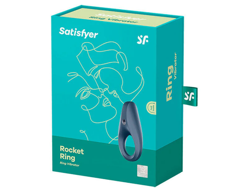 Satisfyer Rocket Ring Vibrator - Blue