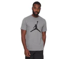 Nike Men's Air Jordan Jumpman Tee / T-Shirt / Tshirt - Carbon Heather/Black