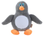 Paws & Claws 22cm Doggy Ears Ultrasonic Plush Penguin Dog Toy - Multi