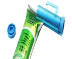 EZONEDEAL Bathroom Rolling easy squeeze Toothpaste Squeezer - Blue