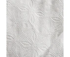 Target Landon Matelasse Quilt Cover Set - White