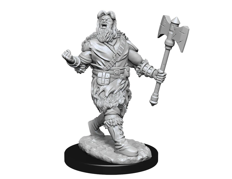 Dungeons & Dragons - Nolzurs Marvelous Unpainted Miniatures Human Barbarian Male