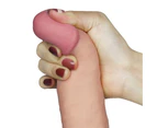 LOVETOY - 8.8" The Ultra Soft Dude Vibrating Dildo