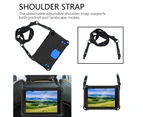 WIWU Hive SamSung Tab A 8.0 T380/T385/T387/T377/T330 Tablet Case Durable Stand Cover With Shoulder Strap-BlackBlue