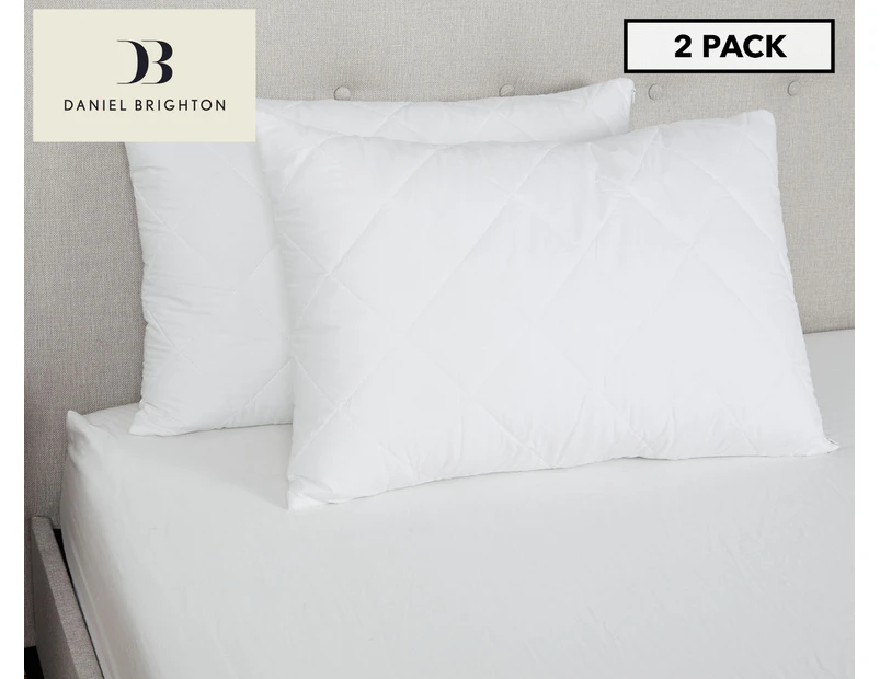 Daniel Brighton Allergy Sensitive Waterproof Pillow Protector 2-Pack