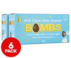 2 x 3pk Hot Chocolate Easter Bombs 90g