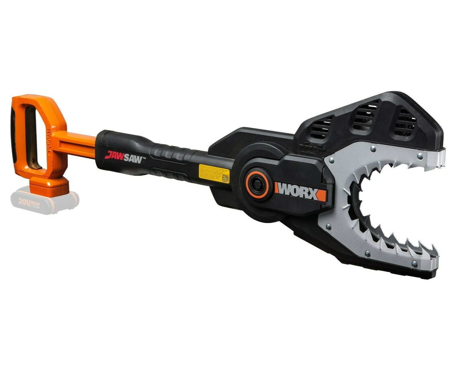 Worx cordless 20v jawsaw with two batteries