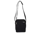 FIB Mens Crossbody Sling Bag Adjustable Shoulder Strap Travel - Black